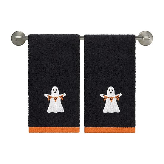 Avanti Ghost Boo 2 Pack Hand Towel