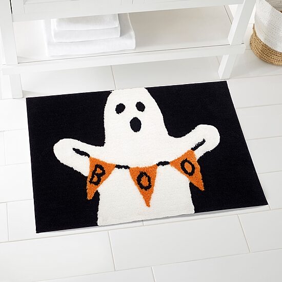 Avanti Ghost Boo Bath Rug