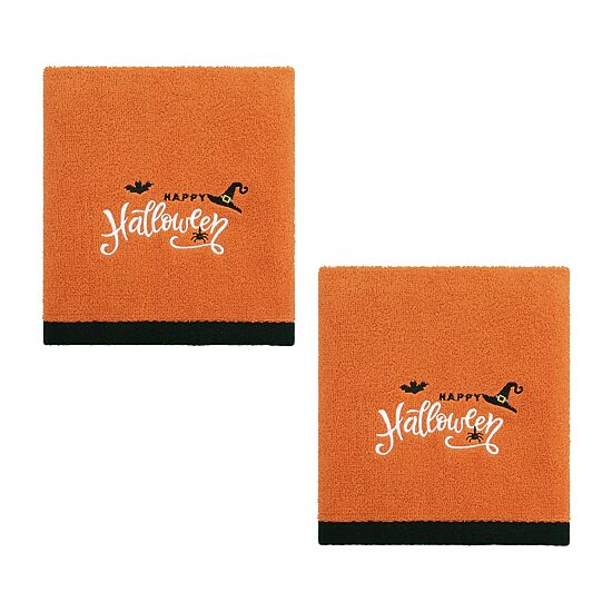 Avanti Happy Halloween Icons 2 Pack Hand Towel