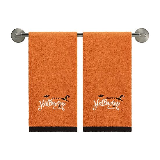 Avanti Happy Halloween Icons 2 Pack Hand Towel