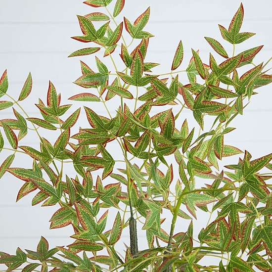 Nearly Natural 5ft Autumn Nandina Indoor Artificial Tree