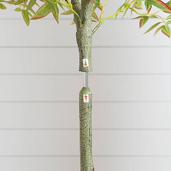 Nearly Natural 5ft Autumn Nandina Indoor Artificial Tree