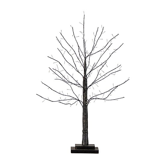 Nearly Natural 2ft Pre-Lit Halloween Twig Lighted Indoor Artificial Tree