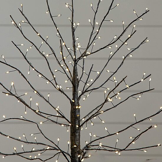 Nearly Natural 2ft Pre-Lit Halloween Twig Lighted Indoor Artificial Tree