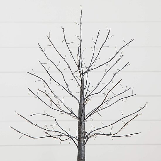 Nearly Natural 2ft Pre-Lit Halloween Twig Lighted Indoor Artificial Tree