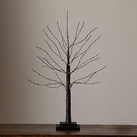 Nearly Natural 2ft Pre-Lit Halloween Twig Lighted Indoor Artificial Tree