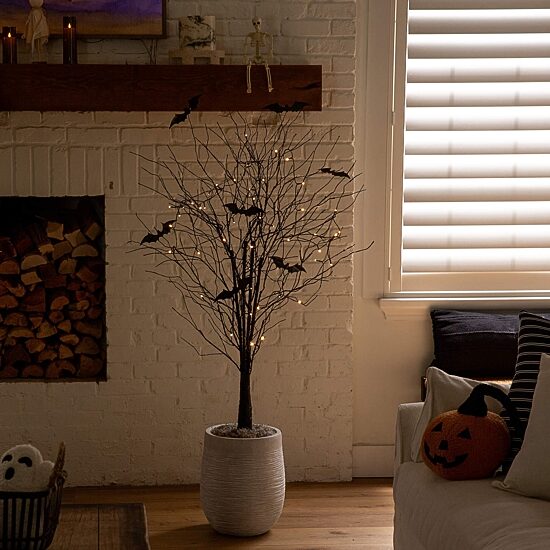 Nearly Natural Lighted Indoor Artificial Tree