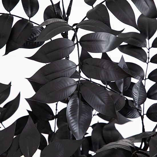Nearly Natural 4ft Halloween Black Sumac Indoor Artificial Tree