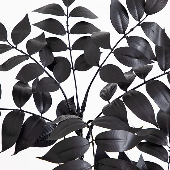 Nearly Natural 4ft Halloween Black Sumac Indoor Artificial Tree