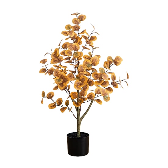 Nearly Natural 3ft Autumn Eucalyptus Indoor Artificial Tree