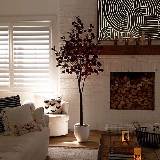 Nearly Natural Lighted Indoor Artificial Tree
