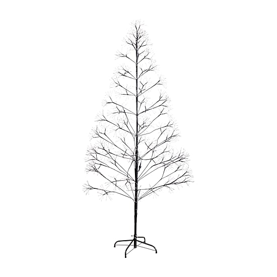Nearly Natural 6ft Pre-Lit Halloween Starburst Lighted Indoor Artificial Tree