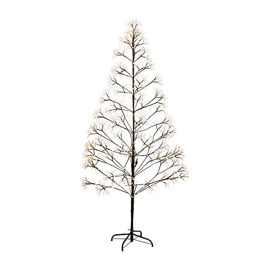 Nearly Natural 6ft Pre-Lit Halloween Starburst Lighted Indoor Artificial Tree