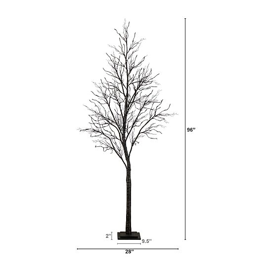 Nearly Natural Lighted Indoor Artificial Tree
