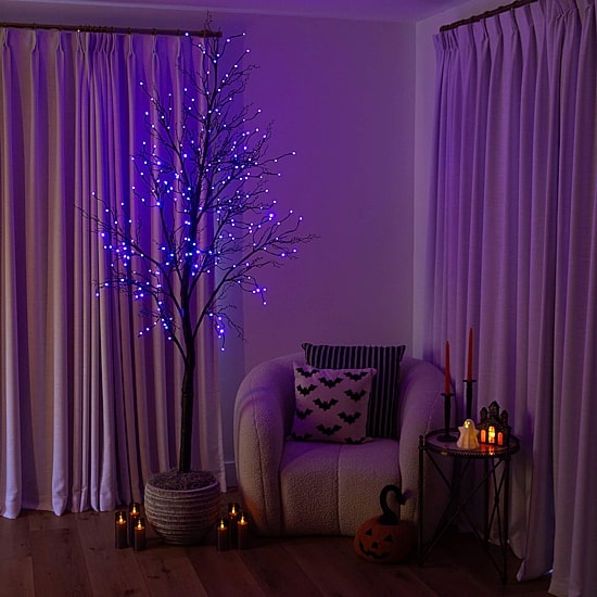 Nearly Natural Lighted Indoor Artificial Tree