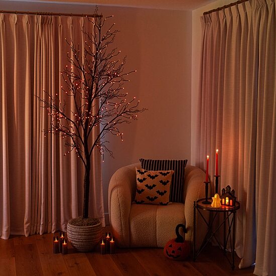 Nearly Natural Lighted Indoor Artificial Tree