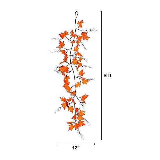 Nearly Natural Halloween Indoor Garland