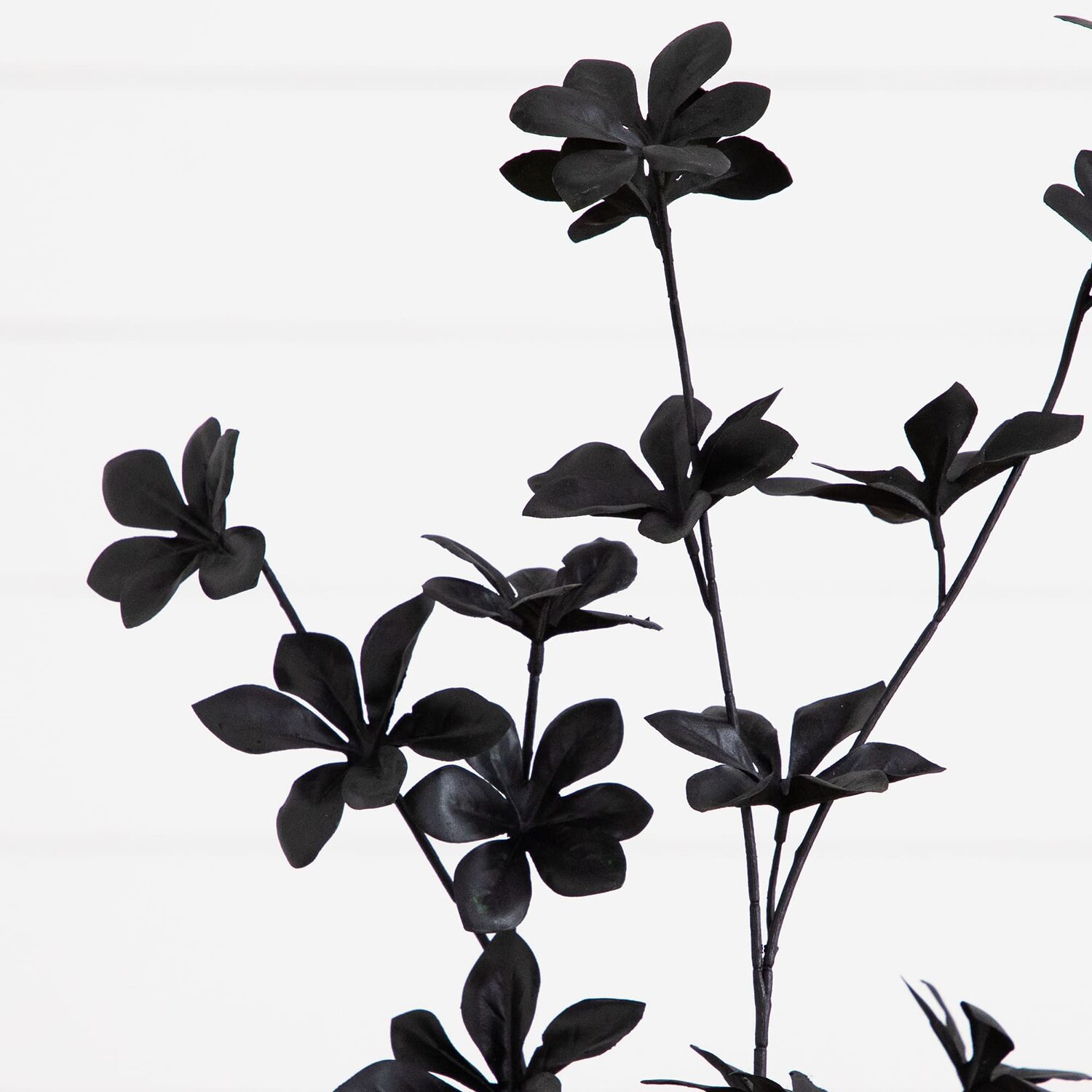 Nearly Natural 4ft Black Enkianthus Indoor Artificial Tree