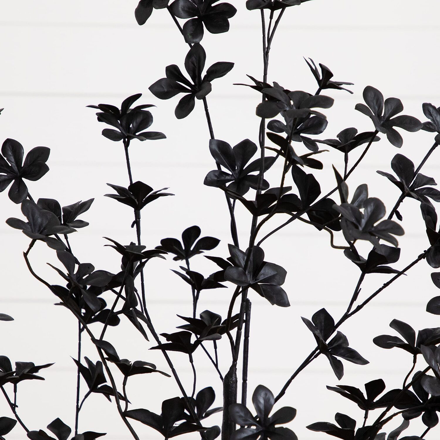 Nearly Natural 4ft Black Enkianthus Indoor Artificial Tree