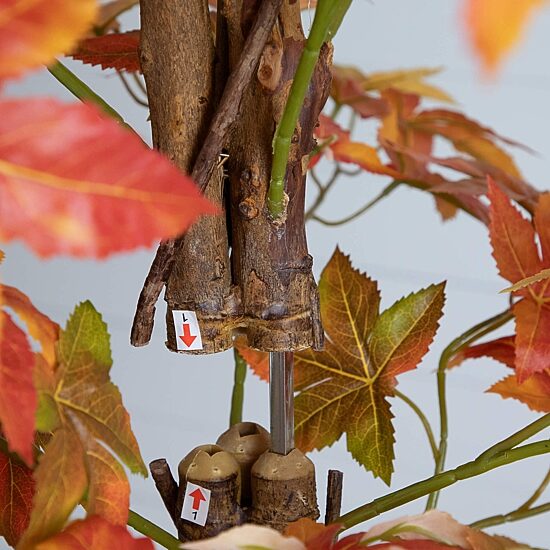 Nearly Natural 8ft Deluxe Maple Indoor Artificial Tree