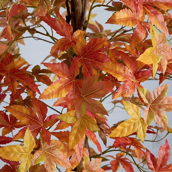 Nearly Natural 9ft Deluxe Maple Fall Indoor Artificial Tree