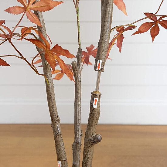 Nearly Natural 5ft Autumn Maple Indoor Artificial Tree