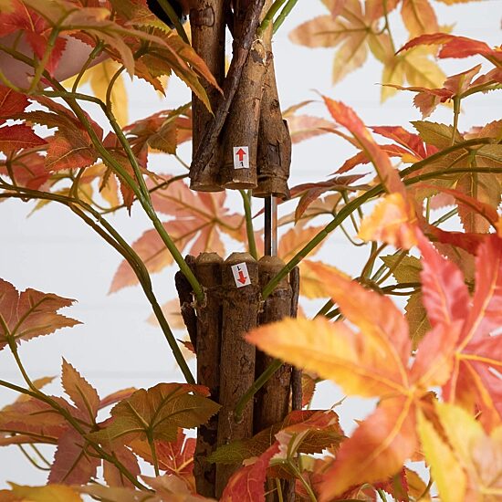 Nearly Natural 7ft Deluxe Autumn Maple Indoor Artificial Tree