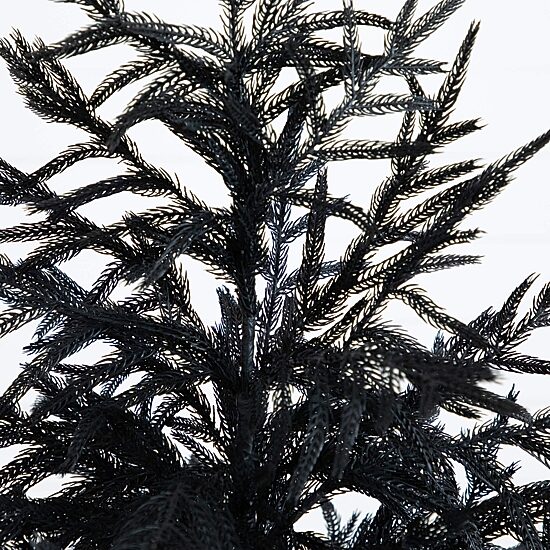 Nearly Natural 5ft Real Touch Black Norfolk Pine Indoor Artificial Tree