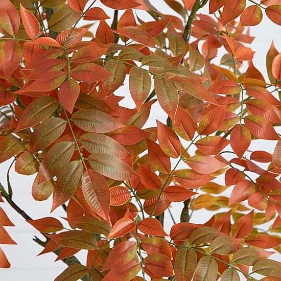 Nearly Natural 6ft Autumn Sumac Fall Indoor Artificial Tree