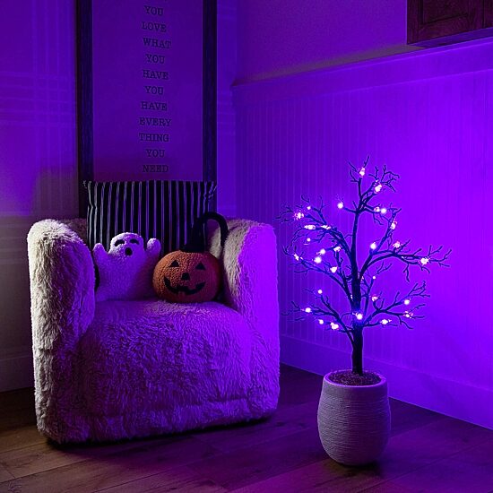 Nearly Natural Lighted Indoor Artificial Tree