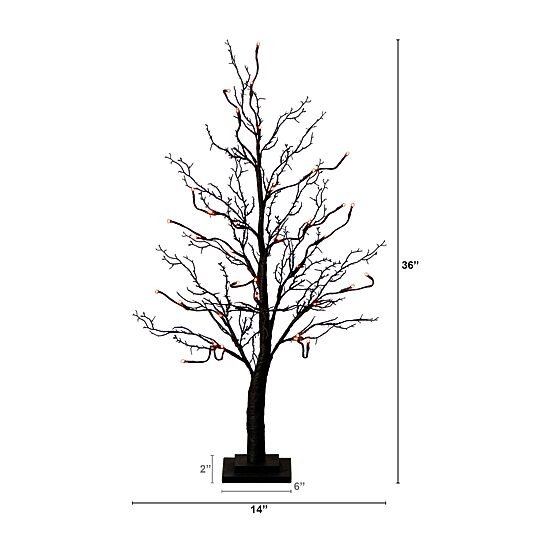 Nearly Natural Lighted Indoor Artificial Tree