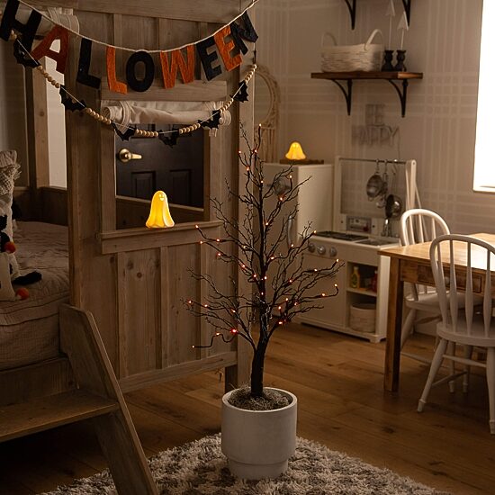 Nearly Natural Lighted Indoor Artificial Tree