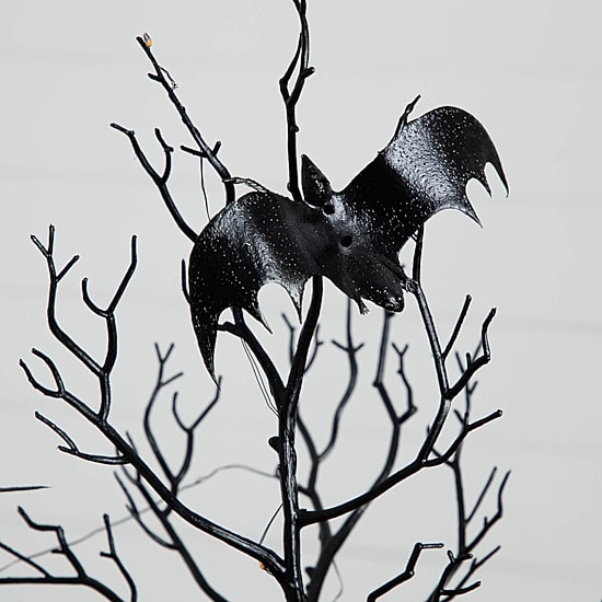 Nearly Natural 2ft Halloween Black Spooky Twig Lighted Indoor Artificial Tree
