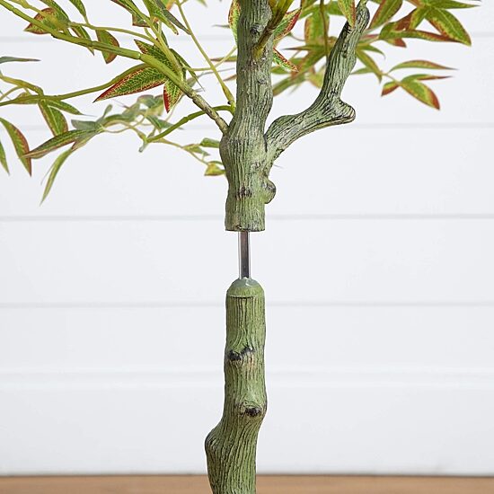 Nearly Natural 4ft Autumn Nandina Indoor Artificial Tree