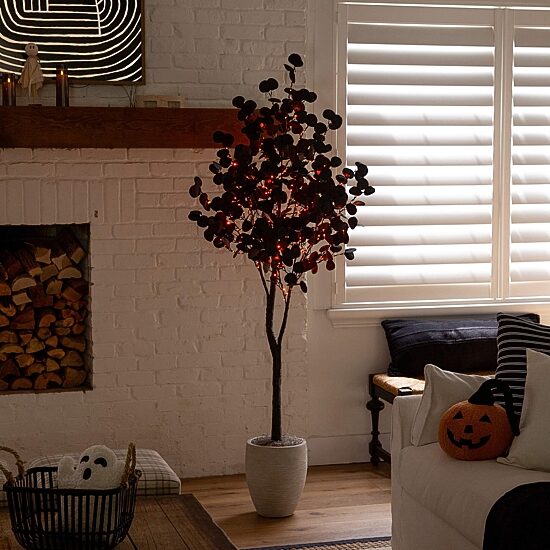 Nearly Natural Lighted Indoor Artificial Tree