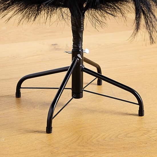 Nearly Natural Halloween Pampas Indoor Artificial Tree