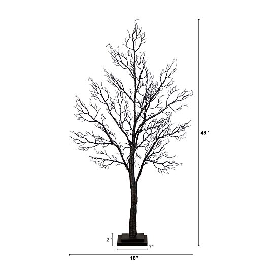 Nearly Natural Lighted Indoor Artificial Tree