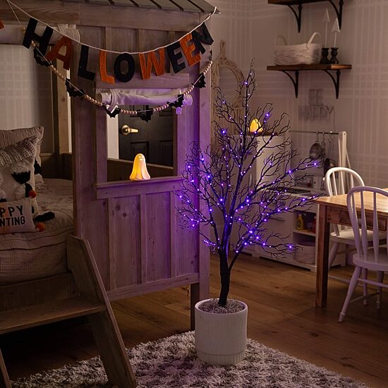 Nearly Natural Lighted Indoor Artificial Tree