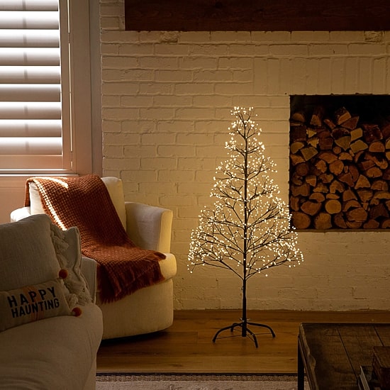 Nearly Natural Lighted Indoor Artificial Tree