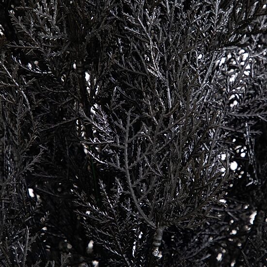 Nearly Natural 6ft Uv Black Cedar In/Out Indoor Outdoor Artificial Tree