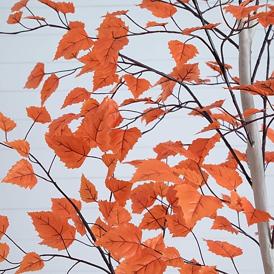 Nearly Natural 7ft Autumn Birch Fall Indoor Artificial Tree