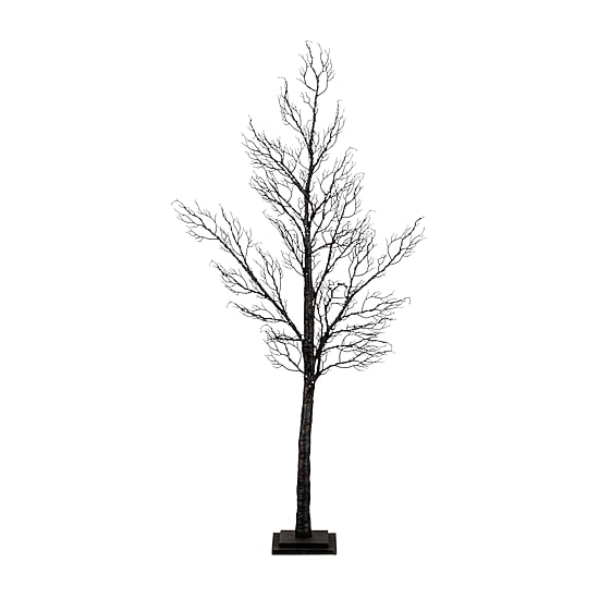 Nearly Natural 5ft Pre-Lit Halloween Twig Lighted Indoor Artificial Tree