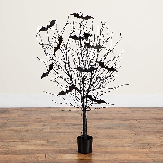 Nearly Natural Lighted Indoor Artificial Tree
