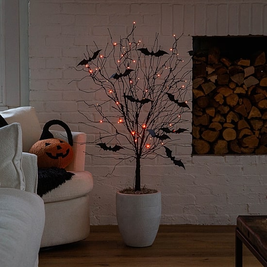 Nearly Natural Lighted Indoor Artificial Tree