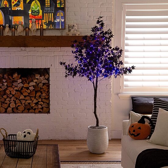 Nearly Natural Lighted Indoor Artificial Tree