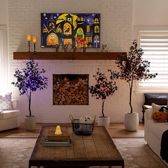 Nearly Natural Lighted Indoor Artificial Tree