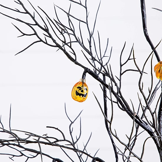 Nearly Natural 4ft Pre-Lit Halloween Lighted Indoor Artificial Tree