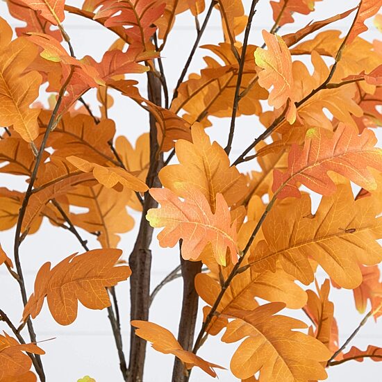 Nearly Natural 5ft Autumn Oak Indoor Artificial Tree