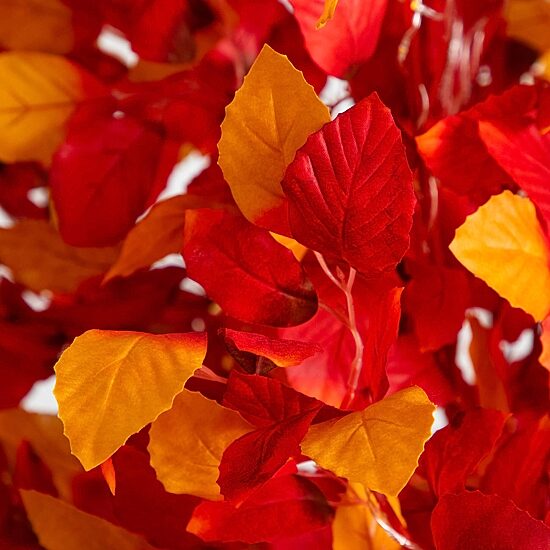 Nearly Natural 5ft Pre-Lit Autumn Lighted Indoor Artificial Tree