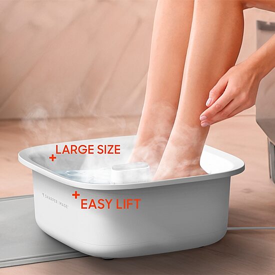 Sharper Image® SpaHaven™ Zen Heating Foot Bath